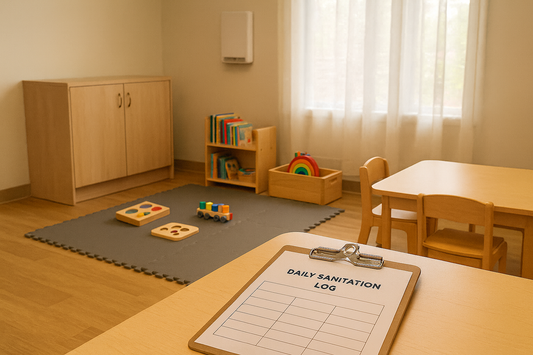 Child-Safe Cleaning 101: A Daycare’s Guide to Non-Toxic Routines and Eco-Friendly Products
