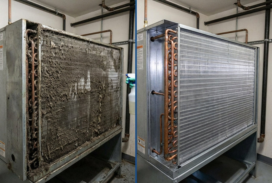 Optimizing HVAC Performance: A Guide to Advanced Coil Cleaning for Energy Efficiency