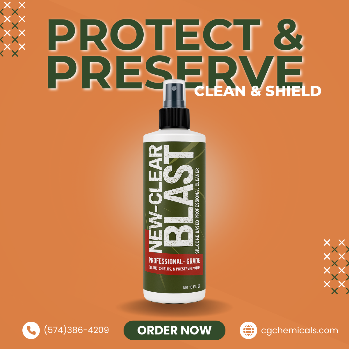 New-Clear Blast (multi-surface + protector)