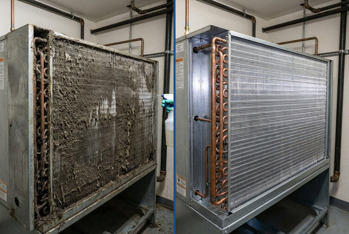 Optimizing HVAC Performance: A Guide to Advanced Coil Cleaning for Energy Efficiency