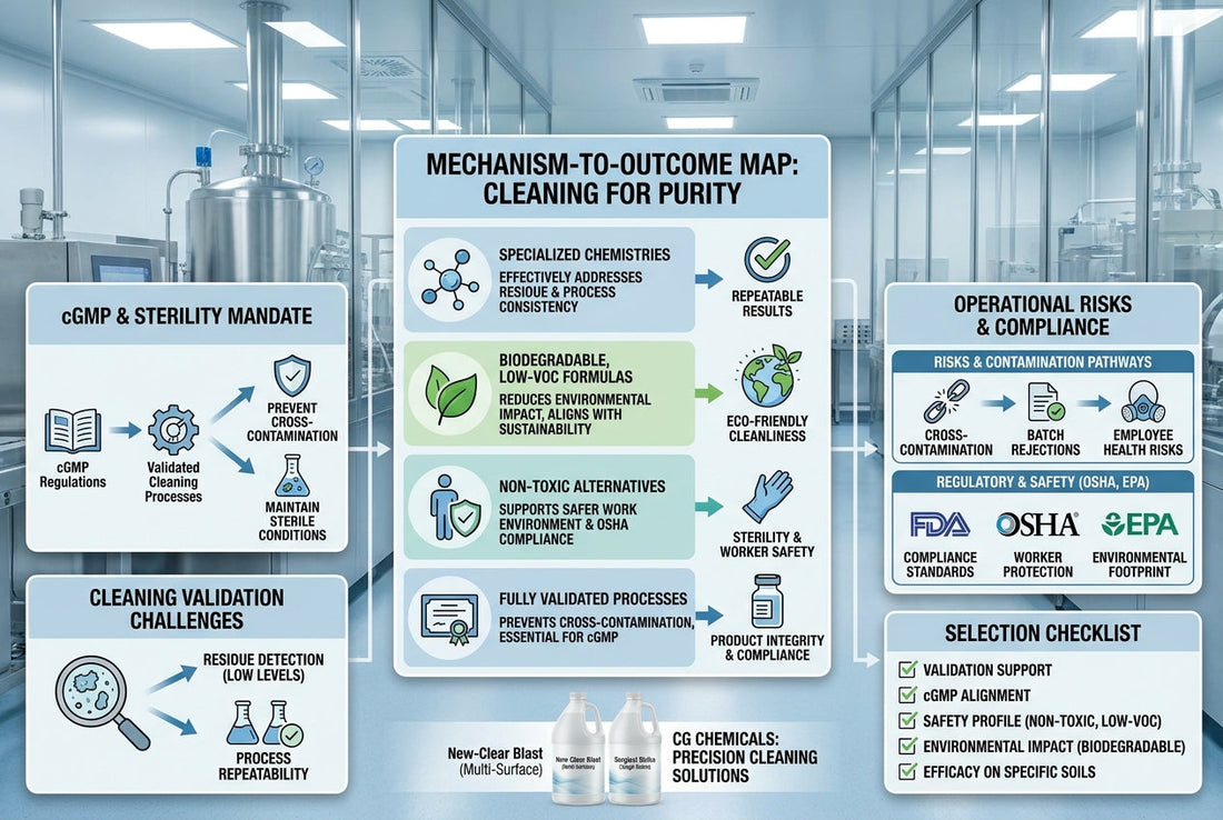Precision and Purity: Advanced Cleaning for Pharmaceutical Manufacturing Excellence