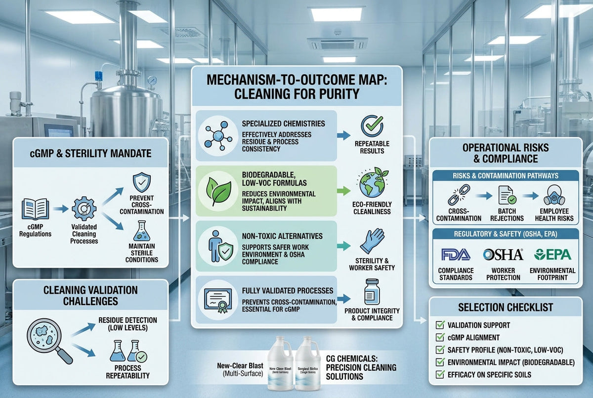 Precision and Purity: Advanced Cleaning for Pharmaceutical Manufacturing Excellence
