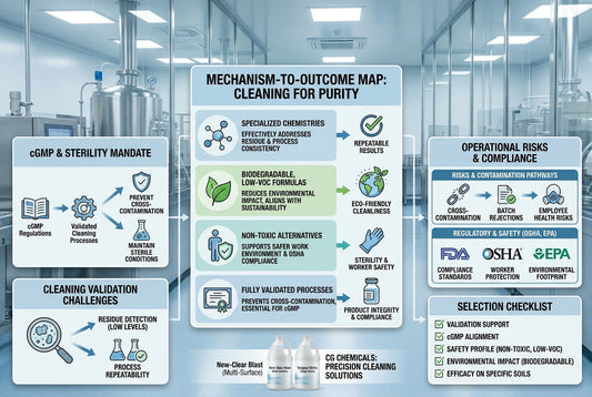 Precision and Purity: Advanced Cleaning for Pharmaceutical Manufacturing Excellence