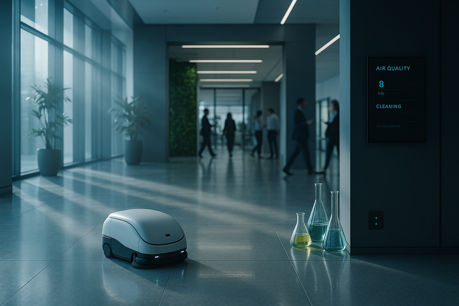 The Future of Eco-Friendly Cleaning in High-Traffic Office Buildings: Trends, Technologies, and Best Practices for 2025