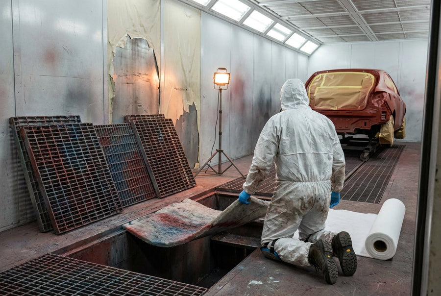 Pristine Lines and Flawless Finishes: A Guide to Automotive Paint Booth Assembly Line Cleaning header image