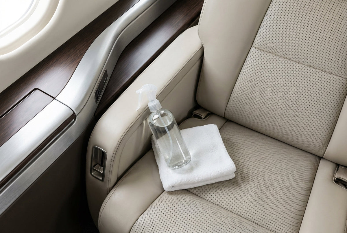 Beyond Shine: Eco-Friendly Cleaning for Pristine Aircraft Interiors header image
