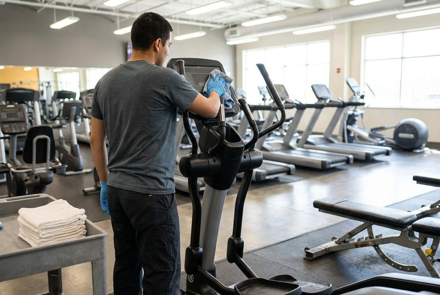 Peak Purity: A Guide to Specialized Fitness Equipment Cleaning header image