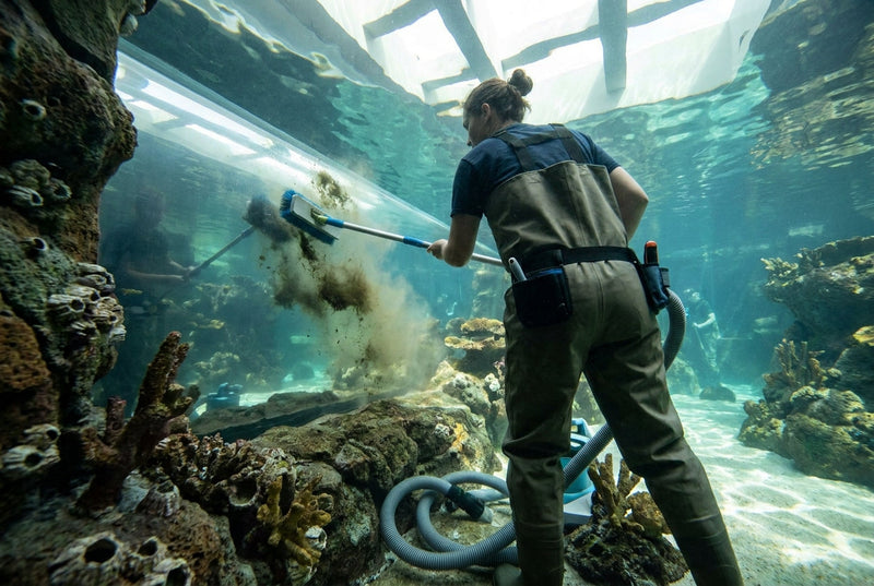 A Guide to Effective Zoo and Aquarium Habitat Cleaning header image