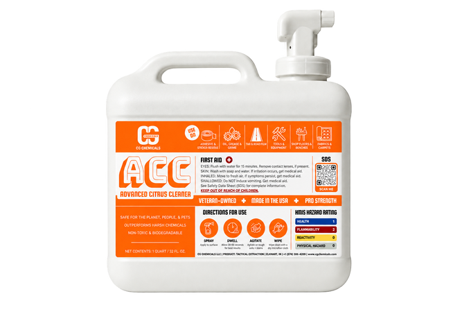 ACC Advanced Citrus Cleaner spray jug